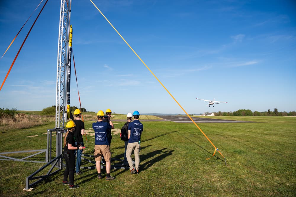 Czech Rocket Society — Startovní den — fotografie 7 z 15