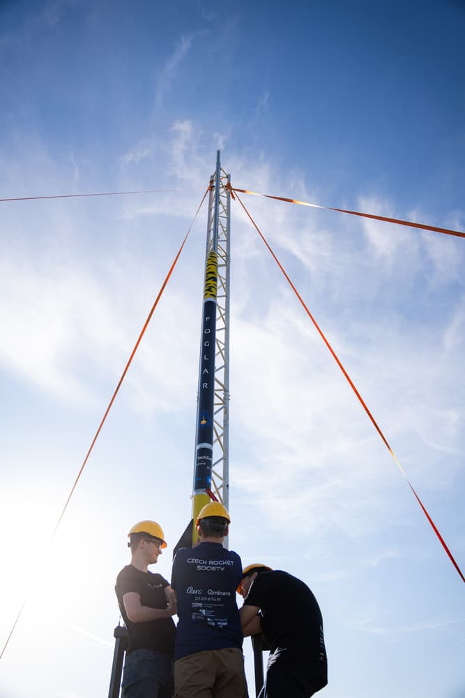 Czech Rocket Society — Startovní den — fotografie 13 z 15