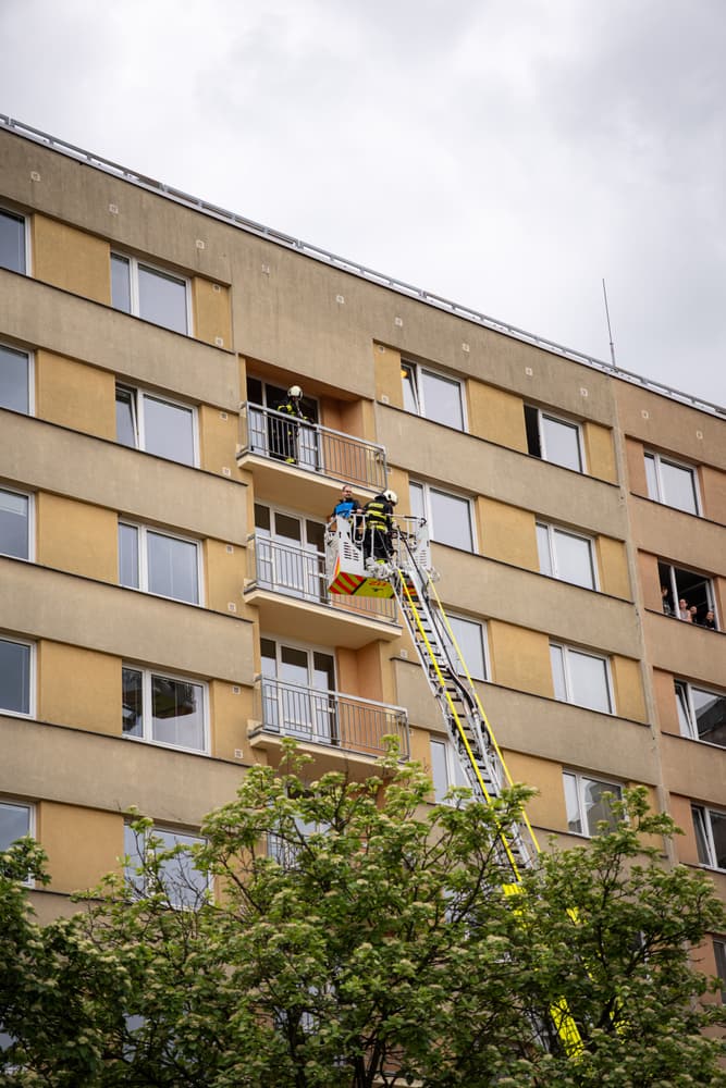 Požární cvičení — fotografie 7 z 13