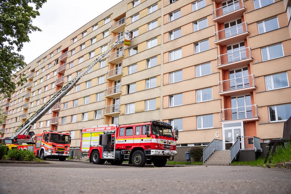 Požární cvičení — fotografie 11 z 13