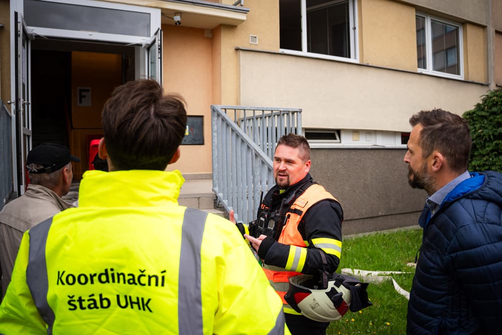 Požární cvičení — fotografie 12 z 13